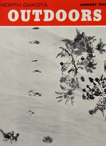 Rivista vintage North Dakota pesca ghiaccio caccia cattura outdoor dicembre 1965 - Foto 1 di 11