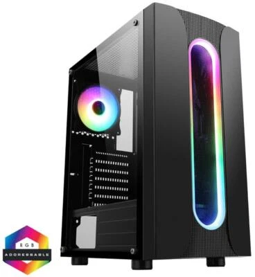 Sauron ATX PC aRGB Gaming Case , Black CITSAURON - Image 1 of 4