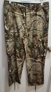 Realtree Pants Mens 36-38 Large Realtree AP Camo Cargo Pants Hunting Outdoor - Picture 1 of 9