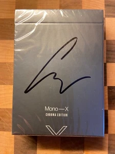 Mono - X Chroma Edition Spielkarten von Luke Wadey - SIGNIERT. Gedruckt von USPCC - Bild 1 von 9