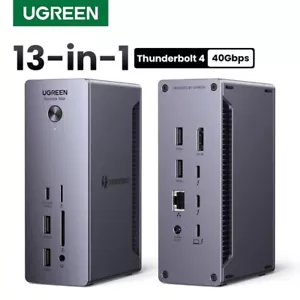 UGREEN Revodok Max 213 Thunderbolt 4 13-in-1 8K 2.5GbE 90W Docking Station - Picture 1 of 12