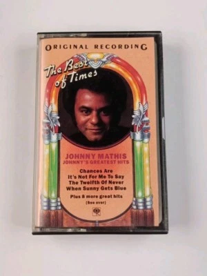 Johnny Mathis - Johnny's Greatest Hits (Cassette) 1977 TESTED - Image 1 of 4