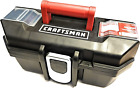 Craftsman 13 Inch Tool Box with Tray and 2 Quick Access Storage Compartments