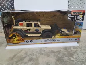 Jurassic World Dominion Jeep Gladiator R/C Vehicle Mattel 2021 - W/Box - Picture 1 of 2