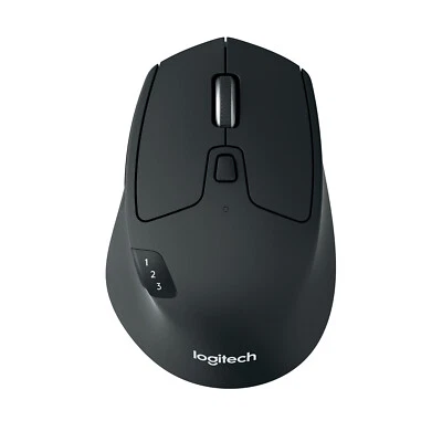 Logitech M720 Triathlon Wireless Bluetooth Mouse - Noir - Photo 1/4
