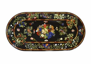 48" x 24" Marble Center Table Top Handmade Inlay Work Home / Office Decor - Picture 1 of 1