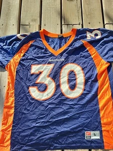 Vintage Nike Denver Broncos terrell davis Unisex Jersey Size Adult Large - Picture 1 of 6