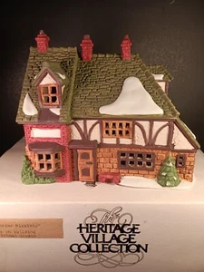 1988 Dept. 56 Dickens Village "Nicholas Nickelby Cottage" ***Rare*** Error** - Picture 1 of 16