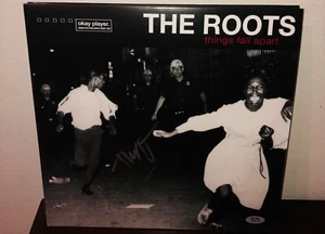Black Thought The Roots Things Fall Apart Signed Vinyl Record LP PSA RARE B - Picture 1 of 1