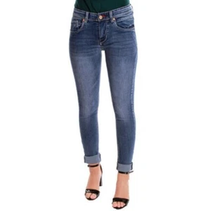 BUGER Women's Jeans Stretch Trousers Curves Skinny Denim BGI02 - Picture 1 of 7