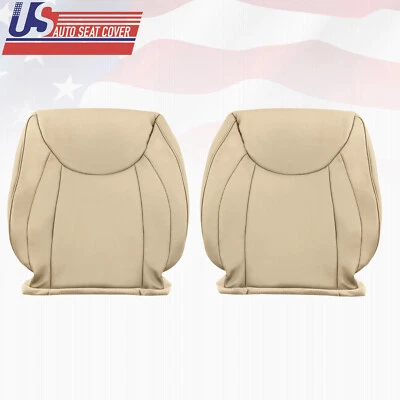 Cubierta de asiento de cuero tostada para conductor y pasajero para Lexus LS430 2001 a 2006  Foto 1 de 4