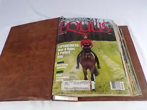 Vintage EQUUS Zeitschriften mit Ordner ganzes Jahr Jan 1990-Dez 1990 Ausgaben #147-158 B25 - Bild 1 von 9