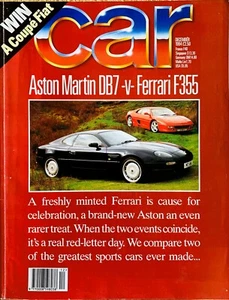 CAR MAGAZINE DEC-1994 - Jaguar XJ6, Vauxhall Tigra, Aston DB7, Ferrari F355 - Picture 1 of 12