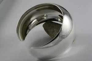 DESIGN SILBER ARMREIF SILBER DAMEN ARMREIFEN 925 ECHT SILBER / 319 - Picture 1 of 6