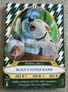SORCERERS OF THE MAGIC KINGDOM BOLT'S SUPER BARK ANIMAL SPELL RETIRE DISNEY - Picture 1 of 1