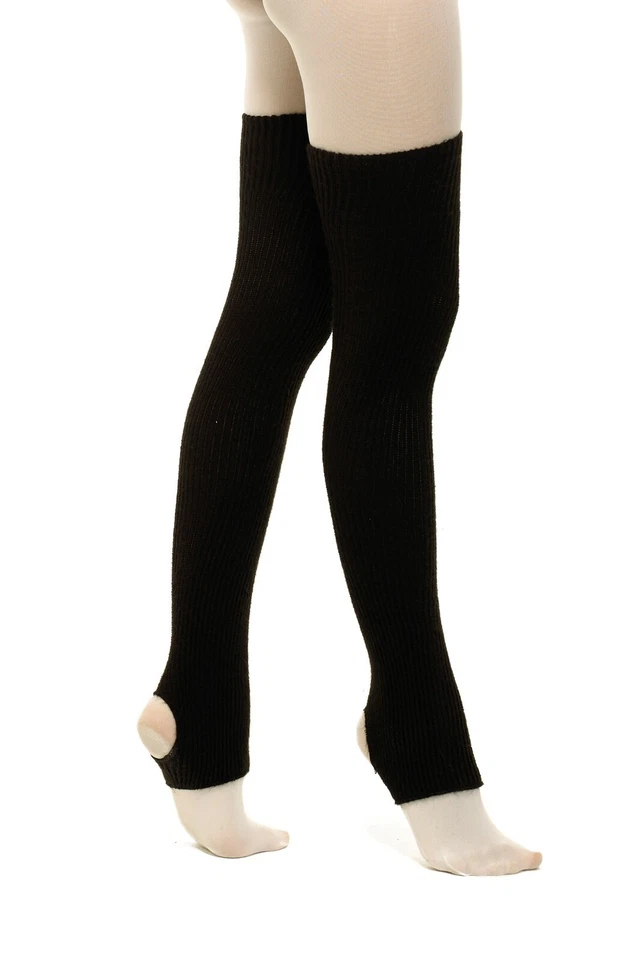 Intermezzo 2656  Ballett Stulpen mit Fersenloch Ballettstulpen Legwarmers 60cm - Bild 1 von 1