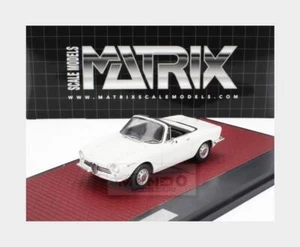 1:43 MATRIX Alfa Romeo Giulia Gt Cabriolet Spider Prototipo 1963 MX40102-142 - Foto 1 di 3
