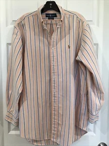 Camisa de vestir Ralph Lauren Yarmouth para hombre con botones tela Oxford 15,5" 32/33 - Imagen 1 de 5