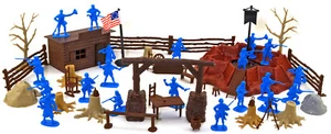 Marx Recast 1776 U.S. Winter Quarters Bundle - 54mm figures & accessories - Picture 1 of 1