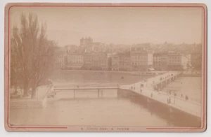 CARTE CABINET Garcin à Genève - GENEVE - Vintage albumen print c.1890 - Picture 1 of 2