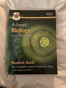 A-Level Biology AQA CGP Complete Revision and Practice Guide - Picture 1 of 7