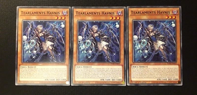 Yu-Gi-Oh! 3x Tearlaments Havnis, POTE-EN013, Common, 1. Edition, Englisch, NM - Bild 1 von 4