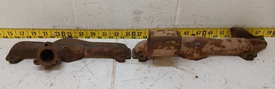 Colector de escape usado OEM GM RH+LH 394 573325 / 573324 1959-60 Olds 88/98 (M20 Foto 1 de 4