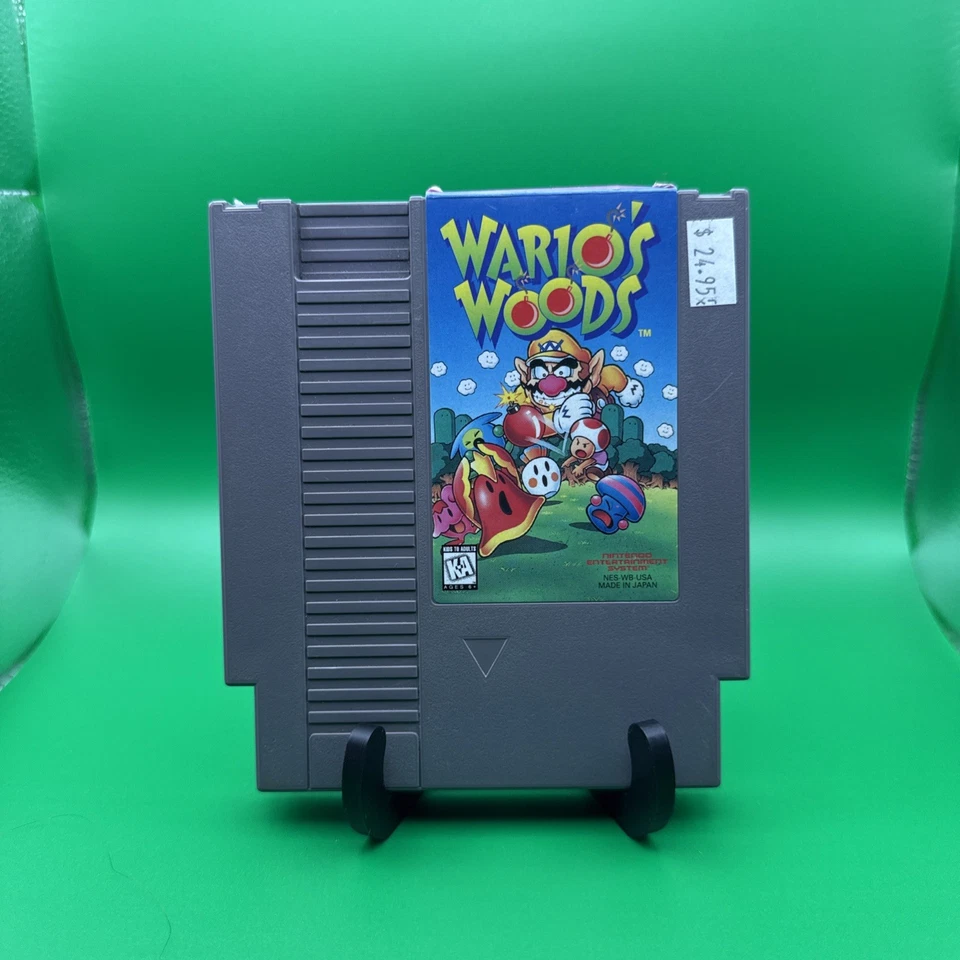 Wario Woods (Nintendo NES) Probado, Funciona Usado Nes Foto 1 de 4