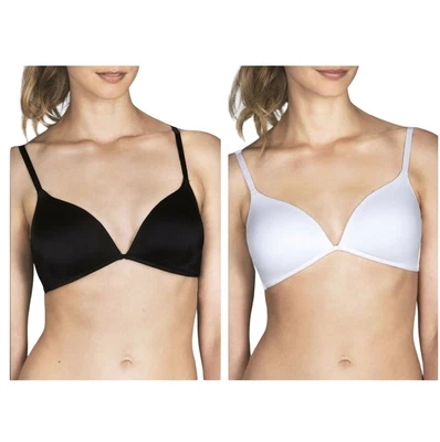 Berlei Youth Bra Wire Free Wirefree First Training Girls Ladies Black White - image 1 of 2