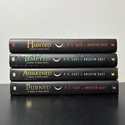 House of Night Lot of 4 HC Book Novels by PC & Kristin Cast ~ 3 First Editions - Image 1 of 4