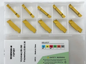 MGMN300-M Hartmetall-Nuteinsätze für MGEHR/L und MGIVR/L Nuttrennwerkzeug - Bild 1 von 7