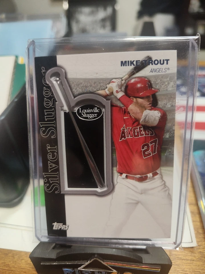 2022 Topps Series 1 Mike Trout Silver Sluggers Patch Los Angeles Angels - Image 1 of 1