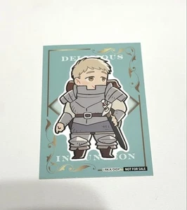 Mini Tarjeta Dungeon Food Joypolis Laios Impermeable Reforzada Usada - Imagen 1 de 1