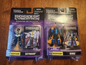 Transformers Heroes Of Cybertron Dirge and Skywarp New - Picture 1 of 5