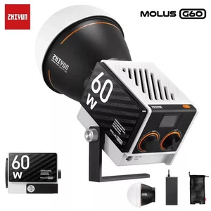 Lampa wideo LED Zhiyun Molus G60 60W COB, dwukolorowa 2700 K – 6500 K, CRI 96+ - Zdjęcie 1 z 9