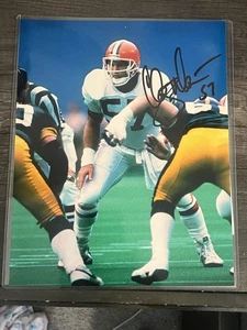 CLAY MATTHEWS CLEVELAND BROWNS ACTION SIGNED 8x10. NO COA - Picture 1 of 2