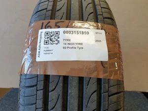 14 INCH TYRE 165/60/14 RUNWAY PART WORN - Picture 1 of 12