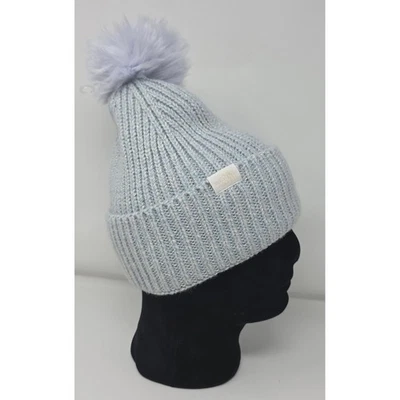 Sombrero gorro The North Face Airspun polvoriento periwinkle piel sintética pompón OS NUEVO CON ETIQUETAS Foto 1 de 4