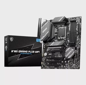 MSI B760 GAMING PLUS WIFI INTEL B760 DDR4, S 1700, 14/13.12. generacji Intel NOWY - Zdjęcie 1 z 3