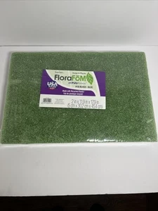 FloraCraft FloraFōM Block 2 Inch x 11.9 Inch x 17.9 Inch Green 2"x11.9"x17.9" - Picture 1 of 2