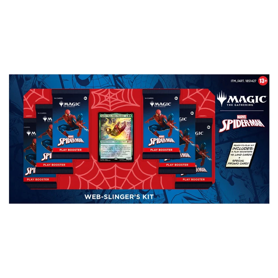 Magic The Gathering x Spider-Man Web Slinger’s Kit Sellado NUEVO EN MANO Foto 1 de 4