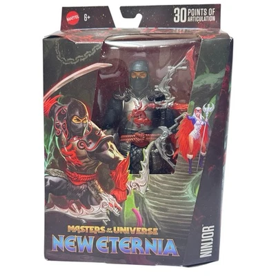 Boneco Ninjor Masters of the Universe MOTU Masterverse novo Eternia Ninja 2025 - Imagem 1 de 4