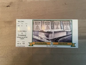 Boston Celtics VS. Philadelphia 76er's Dec. 13 1995 Ticket Stub - Picture 1 of 2