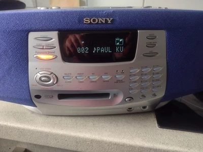 Sony ZS-M37 CD/ MiniDisc/ Radio Personal System mit MDLP Funktion - Bild 1 von 4