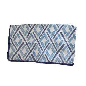 Lauren Ralph Lauren King Sham Indigo Azul Batik Patrón 100% Algodón DEFECTUOSO - Imagen 1 de 3