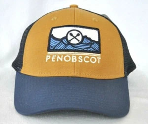 *PENOBSCOT RIVER MAINE* Whitewater Rafting Trucker mesh Ball cap hat *OURAY* - Picture 1 of 3