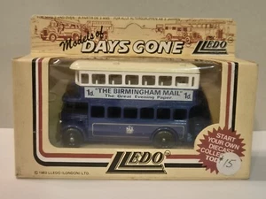 Vintage Models of Days "The Birmingham Mail" bus LLEDO Diecast - Picture 1 of 4