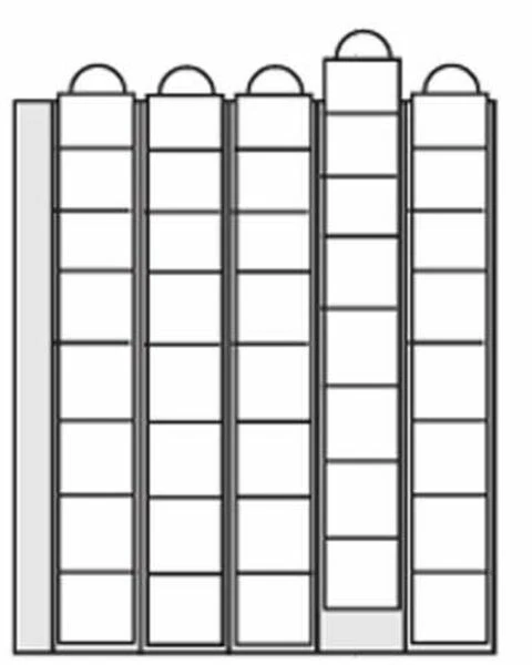 SAFE 7395 ARTline Blatt für Euro-Sätze