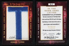 2019-20 Leaf ITG Used In The Name Used Gold Spectrum /5 Roman Turek #NUL-32