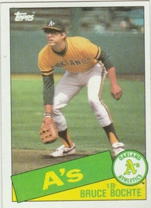 FREE SHIPPING-MINT-1985 Topps #632 Bruce Bochte Athletics PLUS BONUS CARDS - Picture 1 of 1